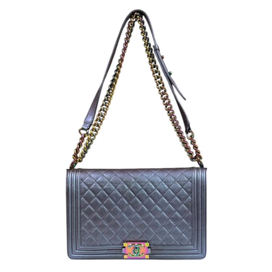 CHANEL（シャネル） ボーイシャネル ショルダーバッグ レザー A92193