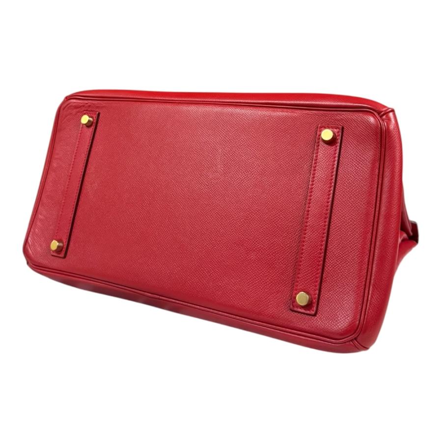 HERMES（エルメス） バーキン35 ハンドバッグ ヴォーエプソン レッド