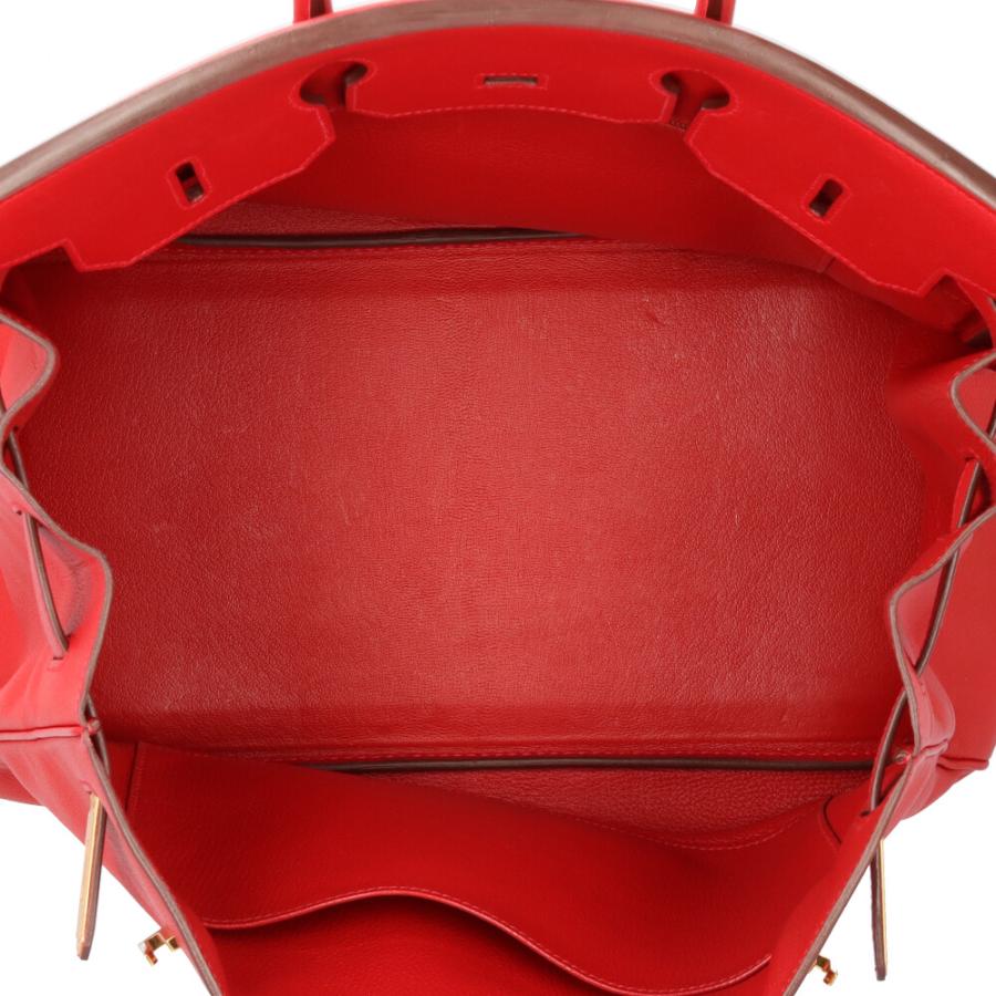 HERMES（エルメス） バーキン35 ハンドバッグ ヴォーエプソン レッド