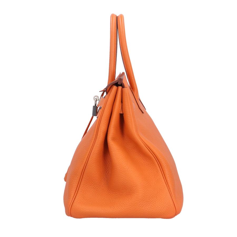 HERMES（エルメス） バーキン35 ハンドバッグ トゴ オレンジ