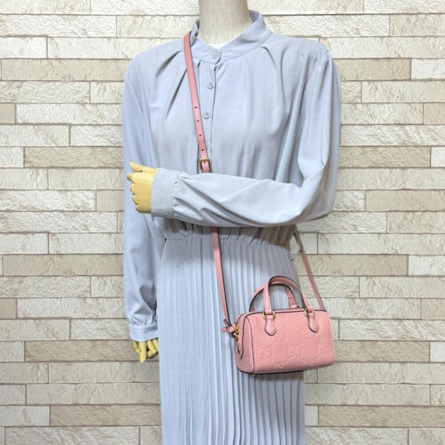GUCCI（グッチ） GGスーパーミニバッグ ショルダーバッグ レザー