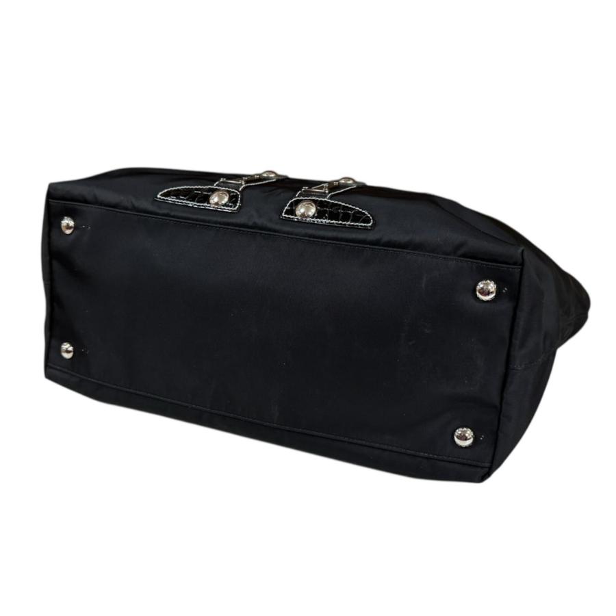 PRADA（プラダ） ロボット トートバッグ ナイロン 1BG052 ブラック