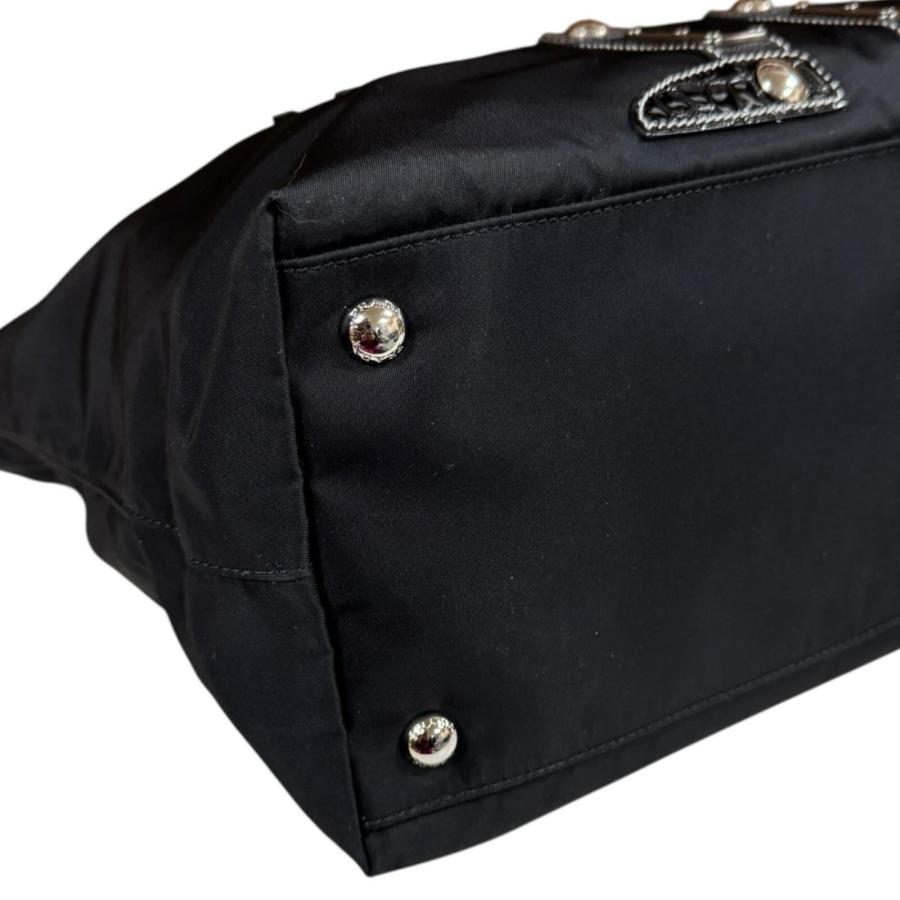 PRADA（プラダ） ロボット トートバッグ ナイロン 1BG052 ブラック