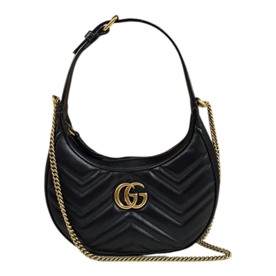 GUCCI（グッチ） GGマーモント ショルダーバッグ レザー 699514