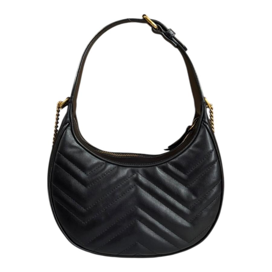 GUCCI（グッチ） GGマーモント ショルダーバッグ レザー 699514
