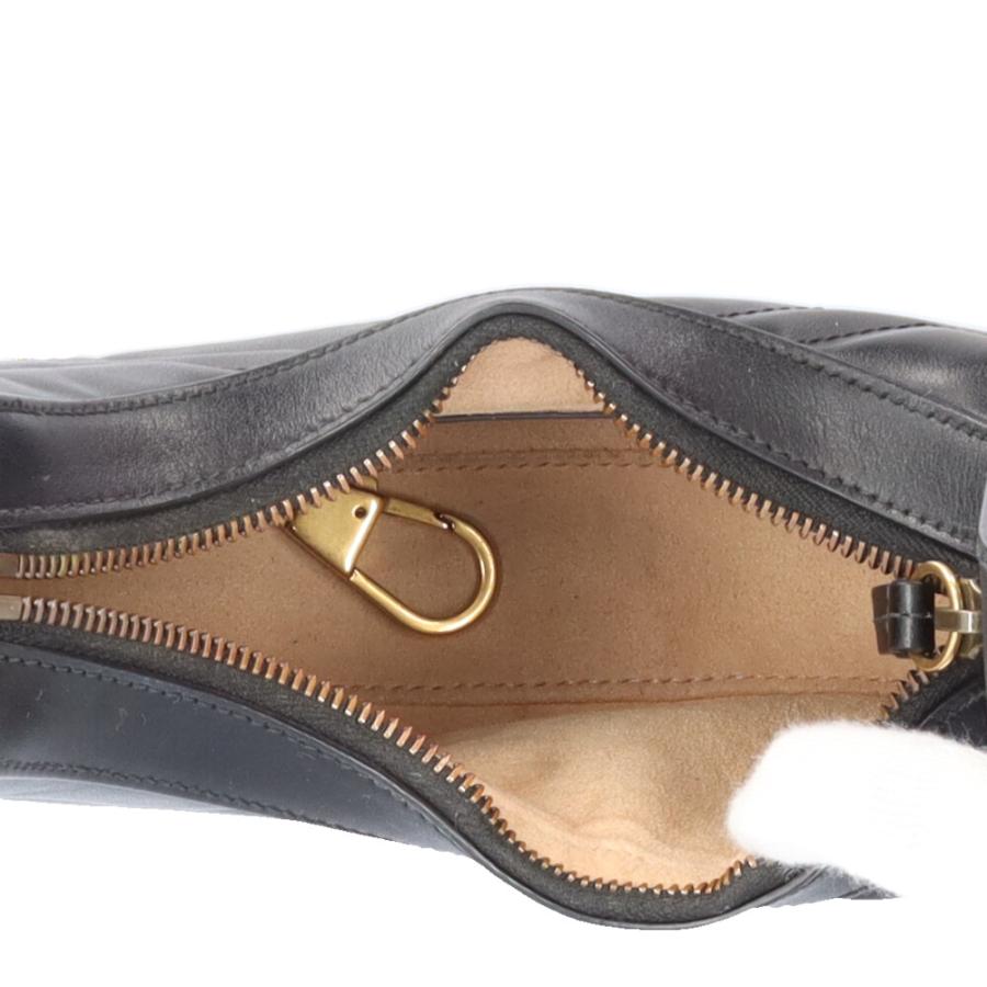 GUCCI（グッチ） GGマーモント ショルダーバッグ レザー 699514