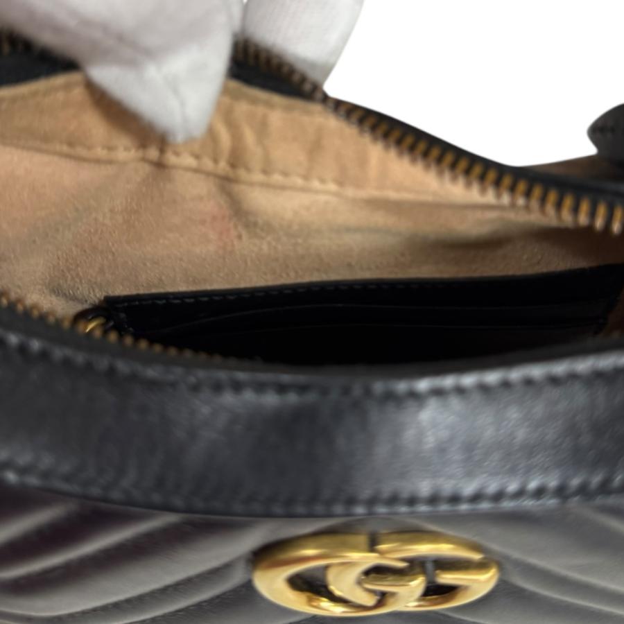 GUCCI（グッチ） GGマーモント ショルダーバッグ レザー 699514