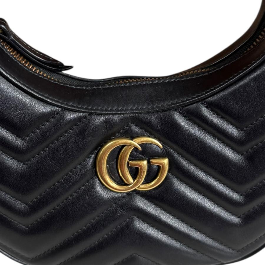 GUCCI（グッチ） GGマーモント ショルダーバッグ レザー 699514