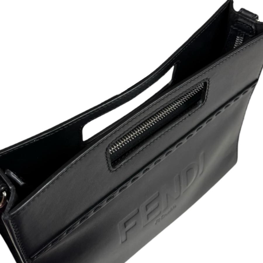FENDI（フェンディ） ショッパー スモール ショルダーバッグ レザー
