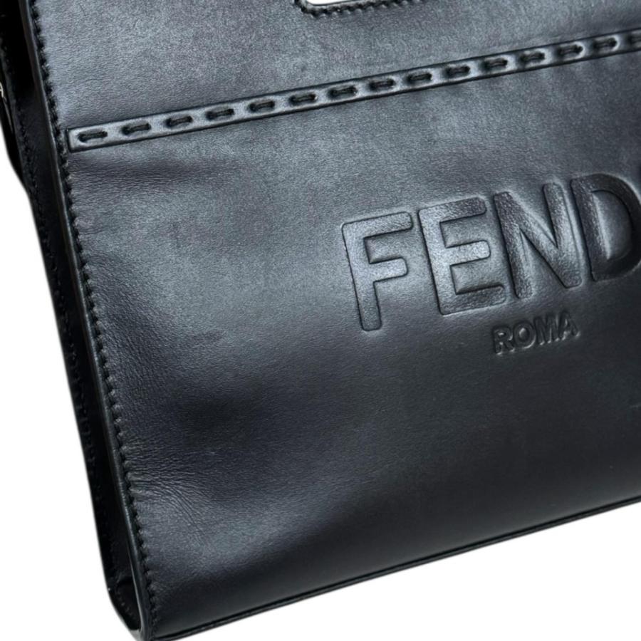 FENDI（フェンディ） ショッパー スモール ショルダーバッグ レザー