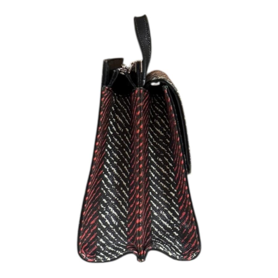 フェンディ デミジュール ショルダーバッグ レザー 8BT222 ブラック レディース FENDI  中古 FENDI（フェンディ） デミジュール ショルダーバッグ レザー 8BT222