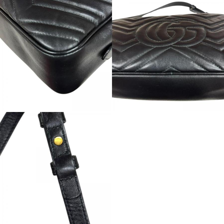GUCCI（グッチ） GGマーモント ショルダーバッグ レザー 447632