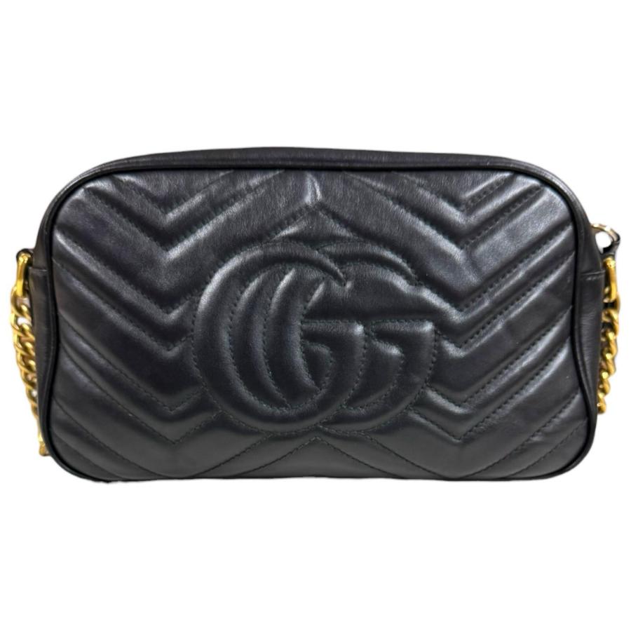 GUCCI（グッチ） GGマーモント ショルダーバッグ レザー 447632