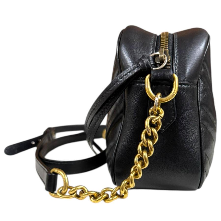 GUCCI（グッチ） GGマーモント ショルダーバッグ レザー 447632