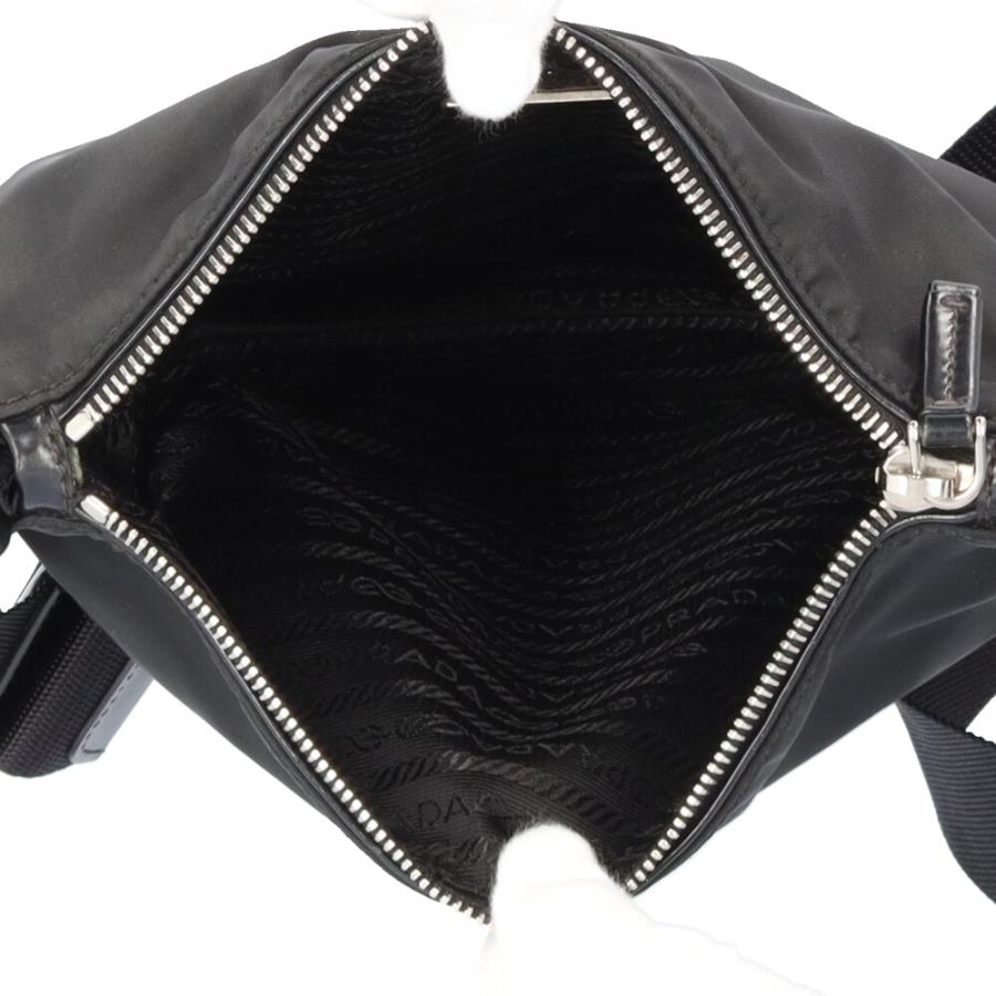 ☆Used☆PRADA プラダ ナイロン ショルダーバッグ ブラック 黒 PRADA（プラダ） ショルダーバッグ ナイロン ブラック ユニセックス