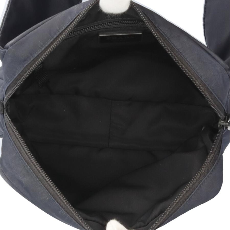 PRADA（プラダ） ボディバッグ ナイロン 2VL001 ネイビー メンズ 中古
