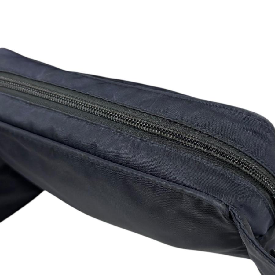 PRADA（プラダ） ボディバッグ ナイロン 2VL001 ネイビー メンズ 中古