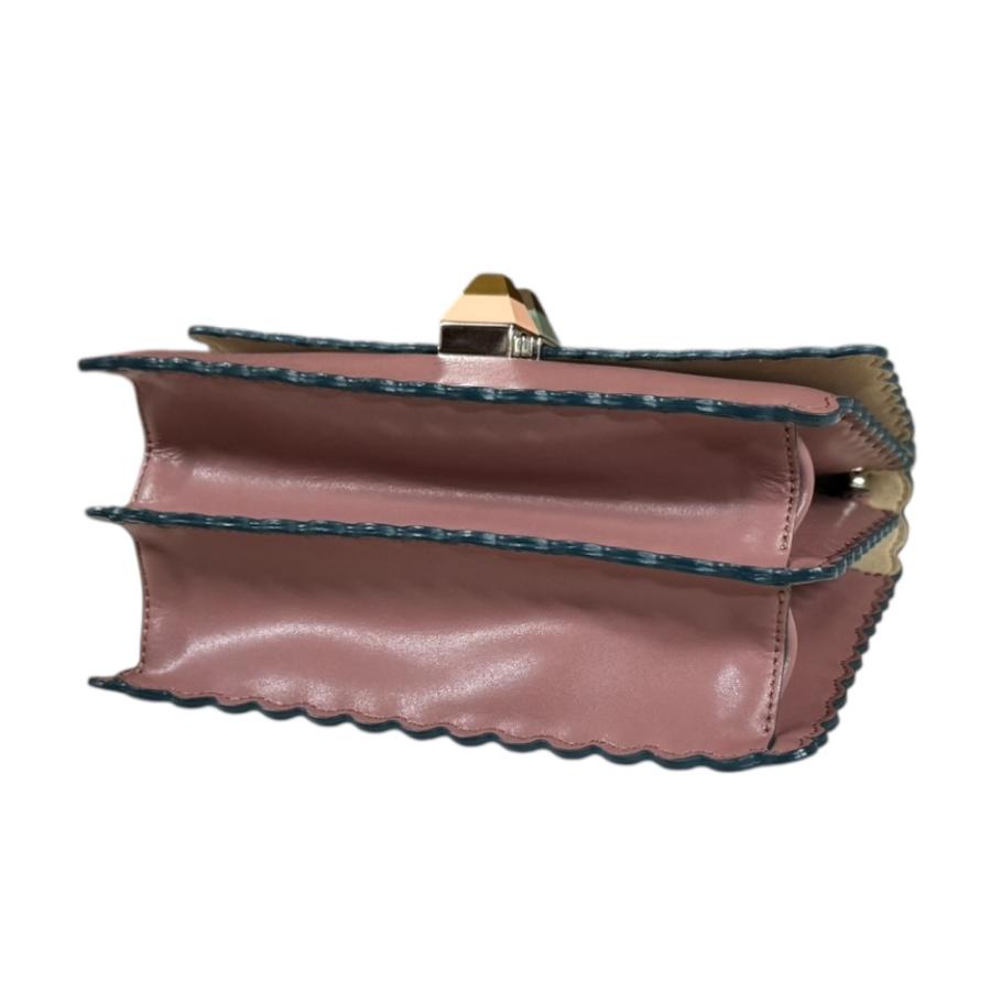 FENDI（フェンディ） キャナイ ミニ ショルダーバッグ レザー 8M0381 