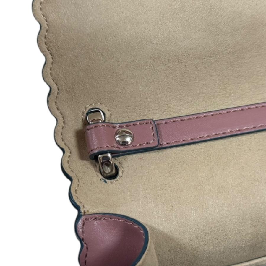 FENDI（フェンディ） キャナイ ミニ ショルダーバッグ レザー 8M0381