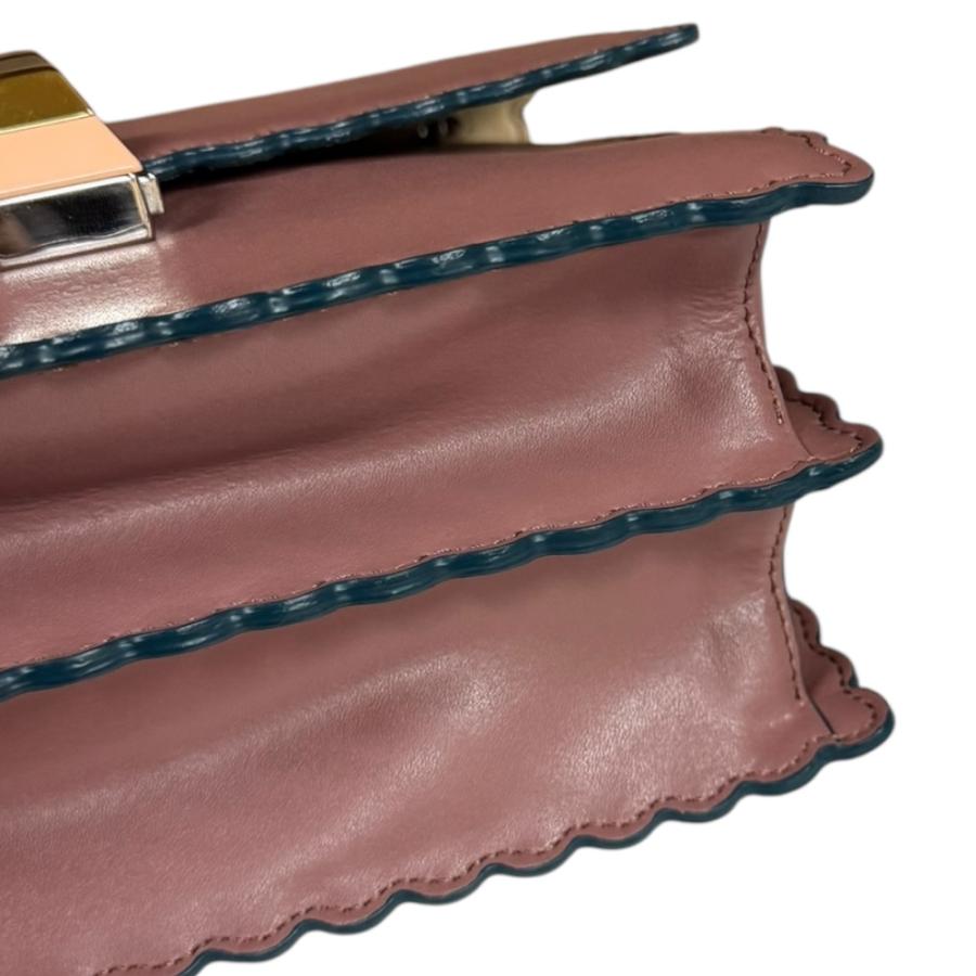 FENDI（フェンディ） キャナイ ミニ ショルダーバッグ レザー 8M0381