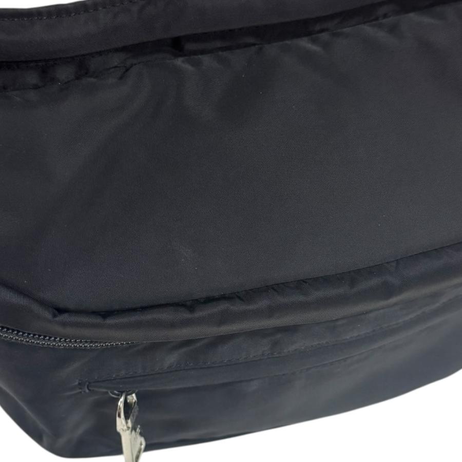 PRADA（プラダ） ボディバッグ ナイロン 2VL004 ブラック メンズ 中古
