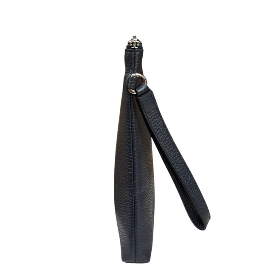 GUCCI（グッチ） セカンドバッグ レザー 546532 ネイビー メンズ 中古