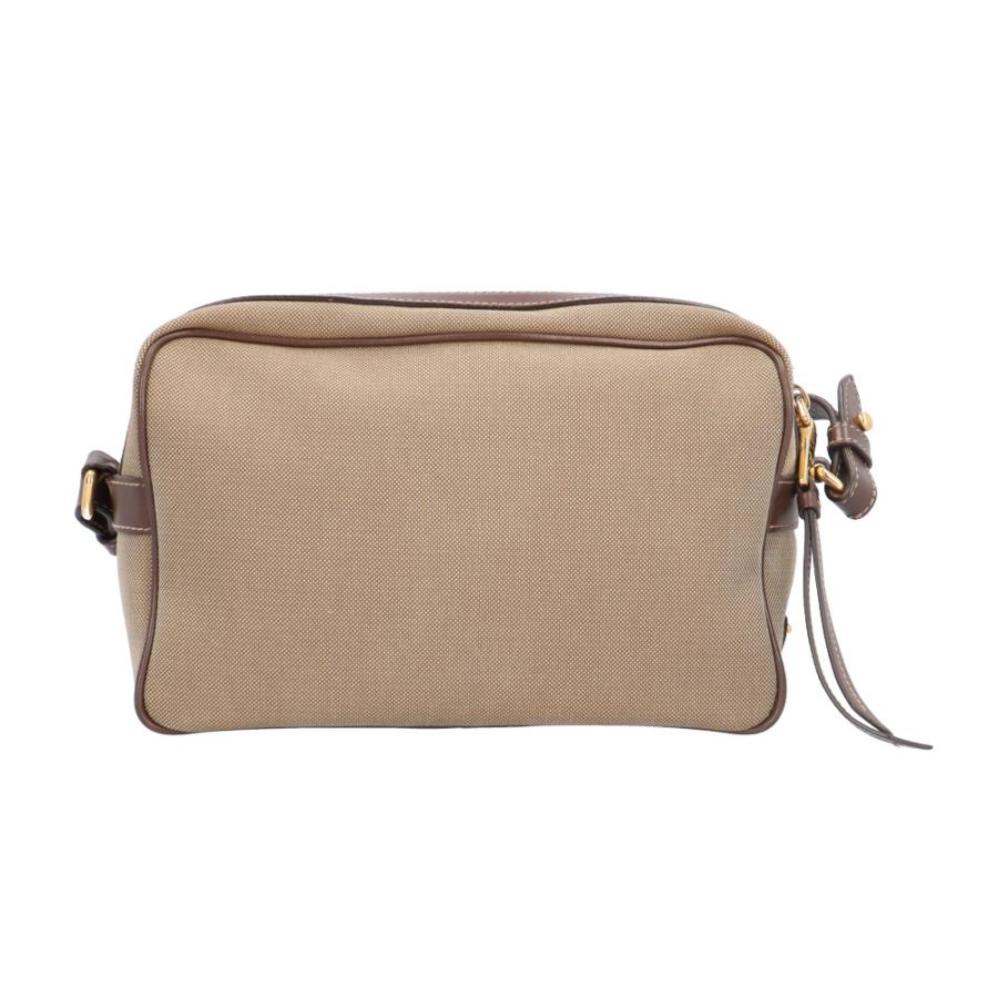 PRADA（プラダ） ロゴ ジャガード ショルダーバッグ キャンバス 1BH089