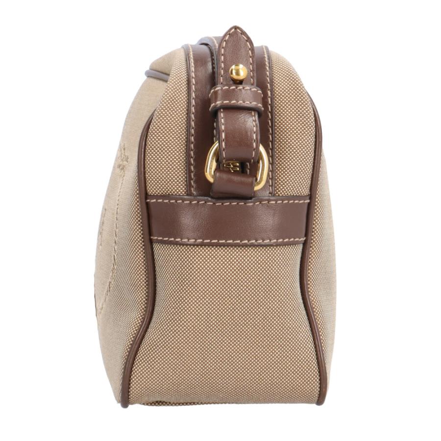 PRADA（プラダ） ロゴ ジャガード ショルダーバッグ キャンバス 1BH089