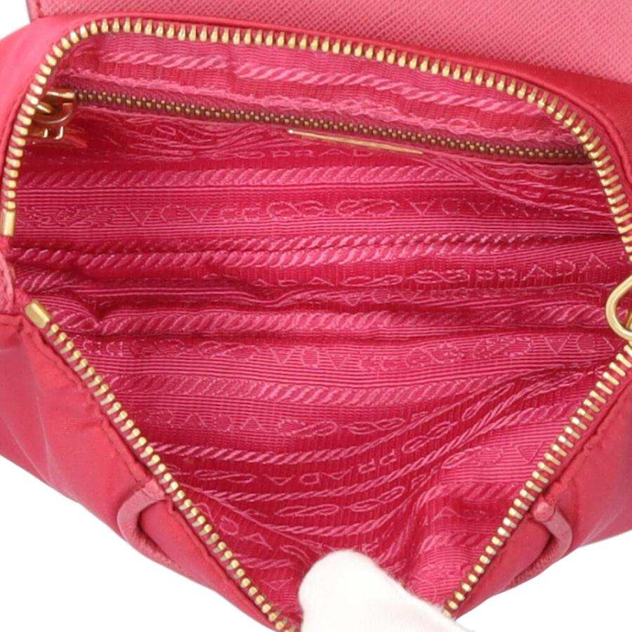 PRADA プラダ ショルダーバッグ ナイロン BT0779 ピンク レディース  
