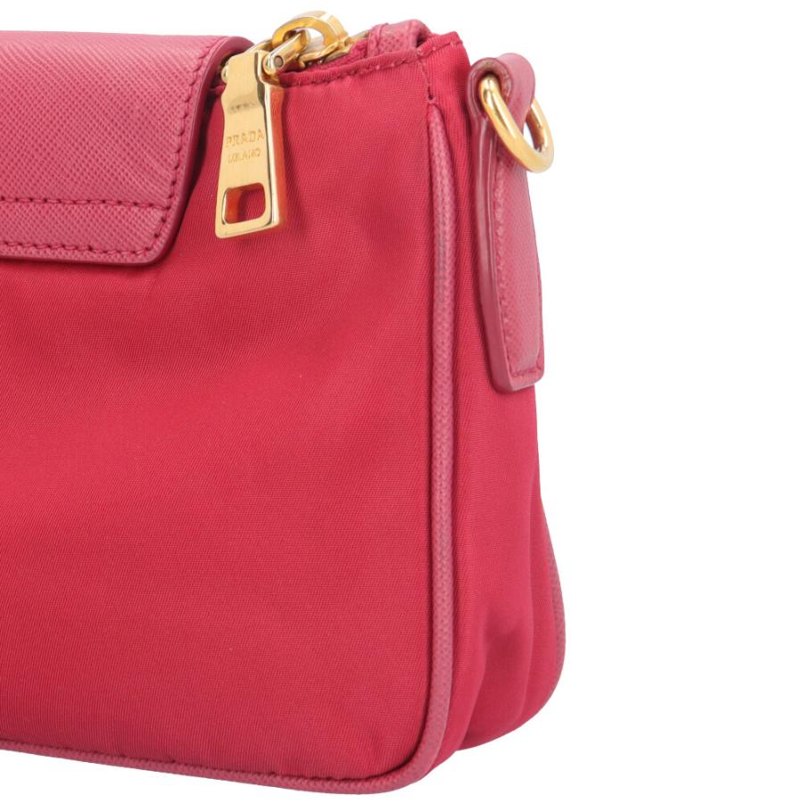 PRADA プラダ ショルダーバッグ ナイロン BT0779 ピンク レディース  
