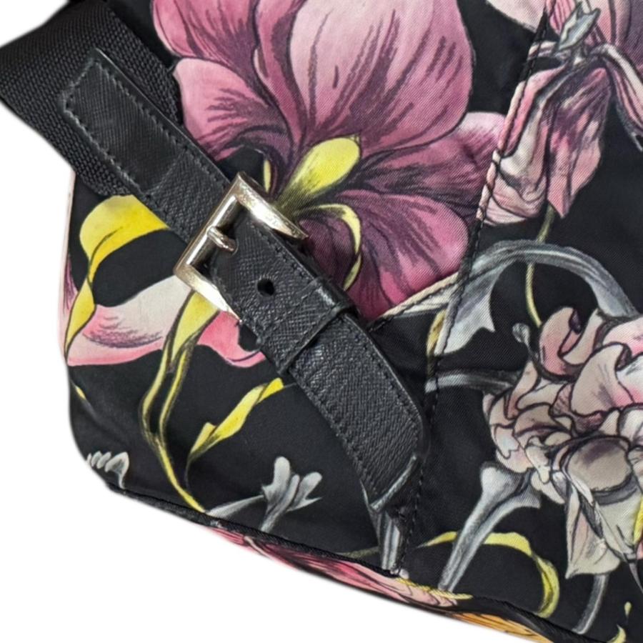 PRADA（プラダ） フラワー リュック・デイパック ナイロン 1BZ811