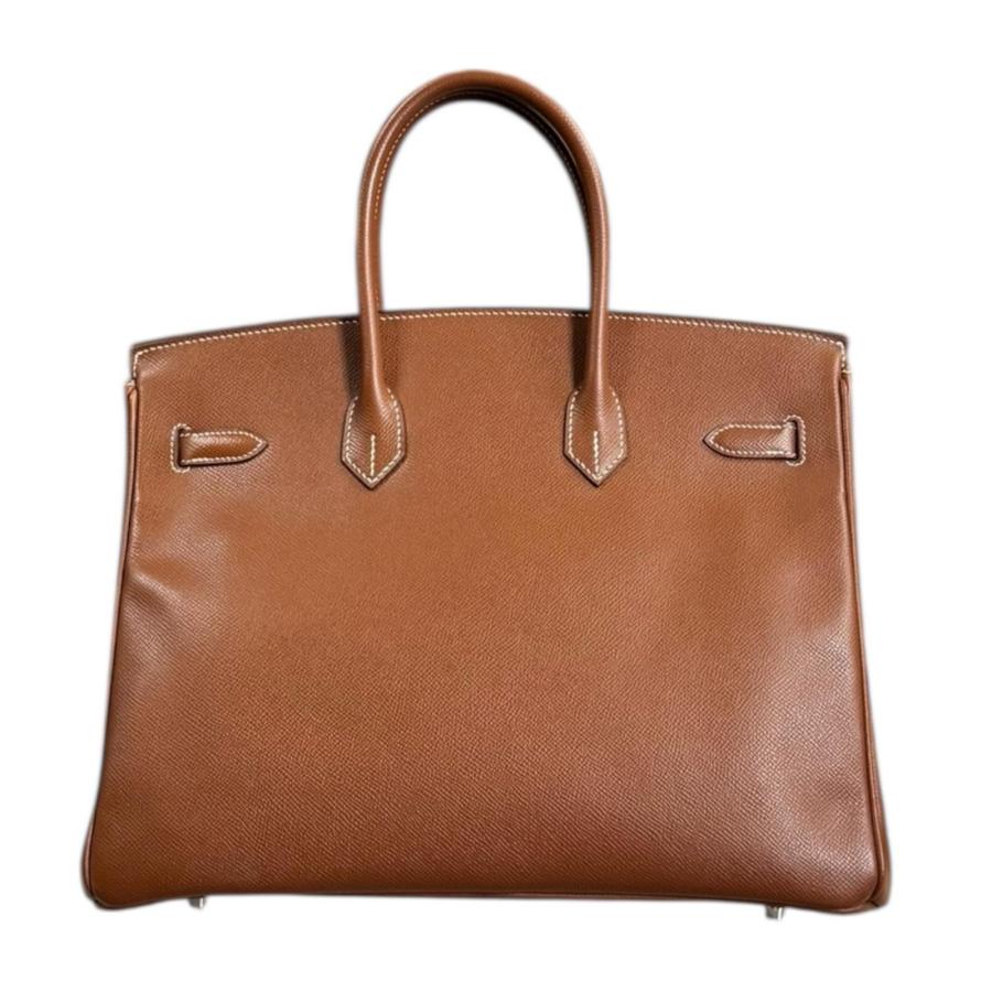 エルメス HERMES バーキン30 ハンドバッグ バッグ レザー ヴォーエプソン ヴォーエプソン レディース ブラウン系 041701CC 【中古】 HERMES（エルメス） バーキン35 ハンドバッグ ヴォーエプソン ブラウン