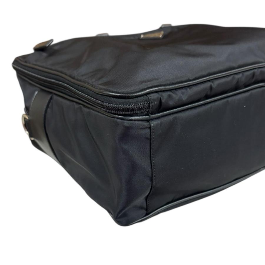 PRADA) 黒 ナイロン ビジネスバッグ レディース PRADA（プラダ） ビジネスバッグ ナイロン ブラック レディース 中古