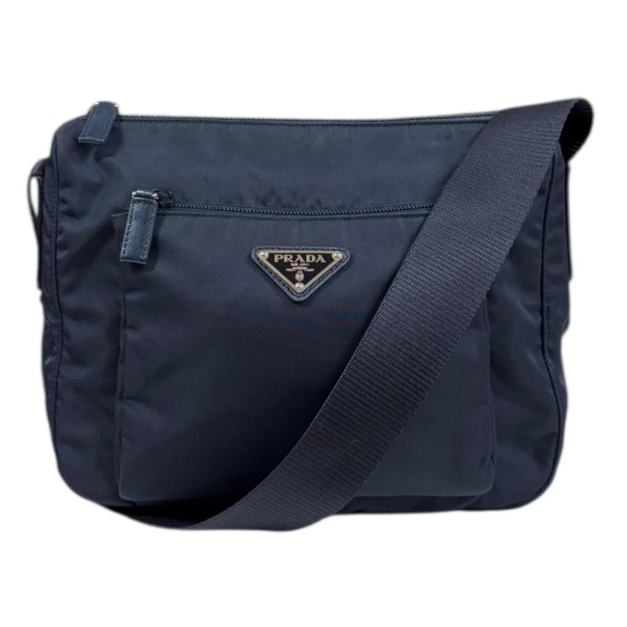 PRADA（プラダ） ショルダーバッグ ナイロン BT0909 ネイビー ユニ