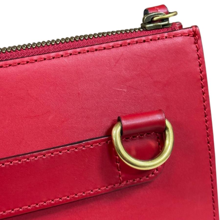 GUCCI（グッチ） ゴースト ショルダーバッグ レザー 429004 レッド