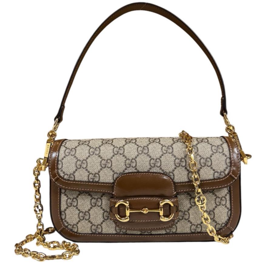 GUCCI（グッチ） ホースビット 1955 ショルダーバッグ GGスプリーム