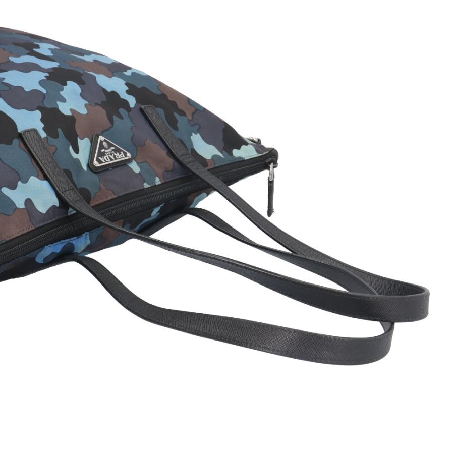 PRADA（プラダ） カモフラ ショルダーバッグ ナイロン 1BG189 ブルー