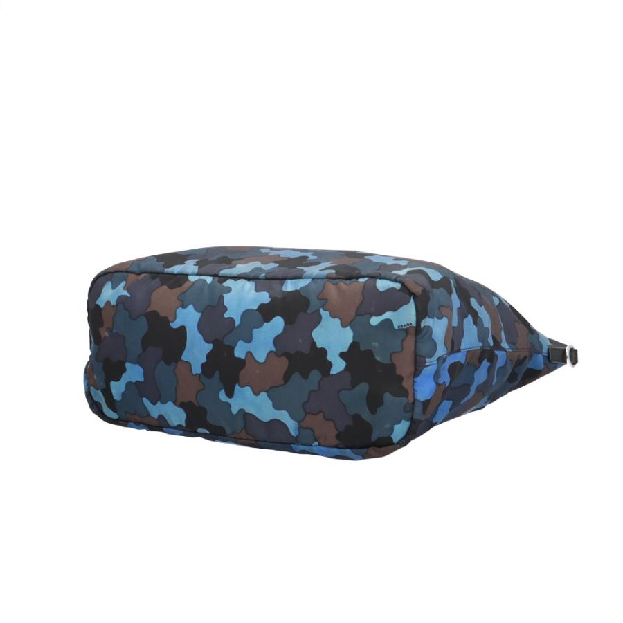 PRADA（プラダ） カモフラ ショルダーバッグ ナイロン 1BG189 ブルー