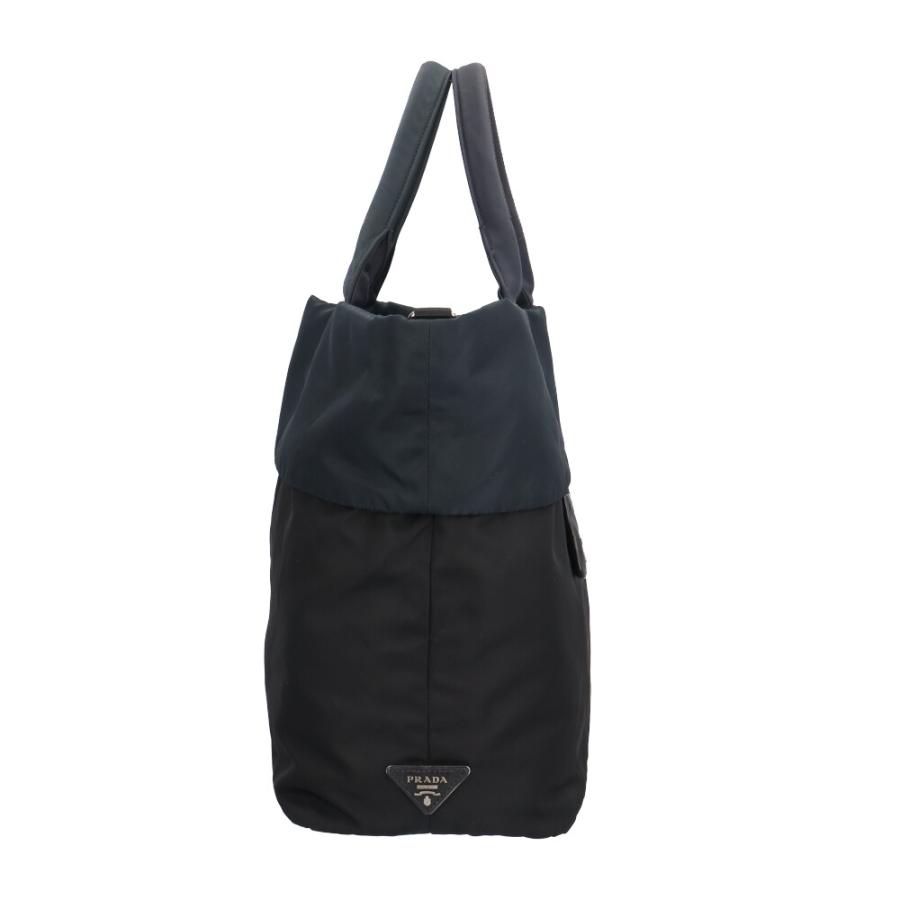 プラダ リバーシブル ショルダーバッグ ナイロン ブラック メンズ PRADA  中古 R&Kリサイクルキング PRADA（プラダ） リバーシブル ショルダーバッグ ナイロン ブラック