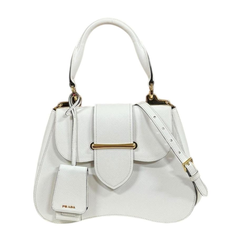 PRADA（プラダ） シドニー サフィアーノ ショルダーバッグ レザー