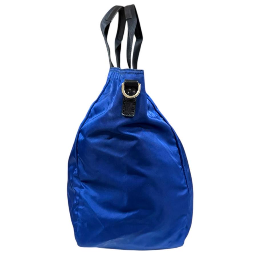 PRADA（プラダ） ショルダーバッグ ナイロン ブルー メンズ 中古 美品