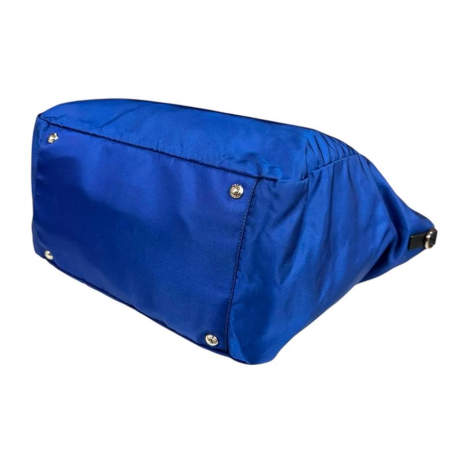 プラダ ショルダーバッグ ナイロン ブルー メンズ PRADA  中古 R&Kリサイクルキング PRADA（プラダ） ショルダーバッグ ナイロン ブルー メンズ 中古 美品