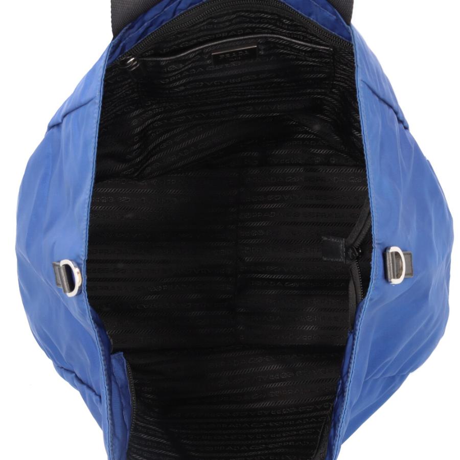 PRADA（プラダ） ショルダーバッグ ナイロン ブルー メンズ 中古 美品