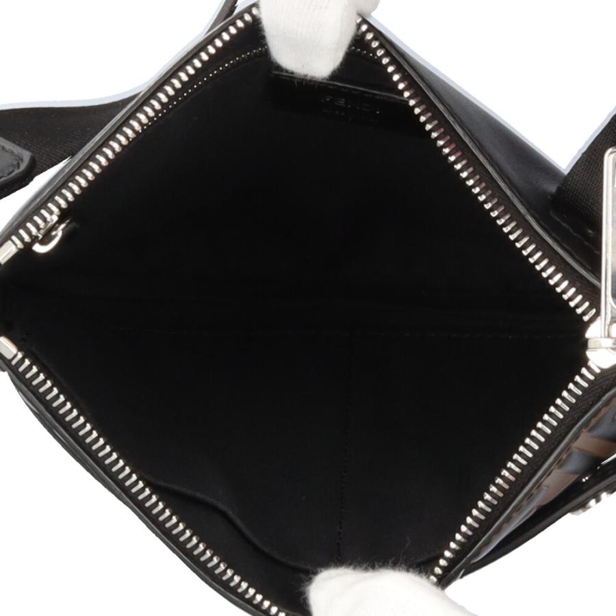 FENDI（フェンディ） ズッカ ショルダーバッグ レザー 7VA437 ブラウン