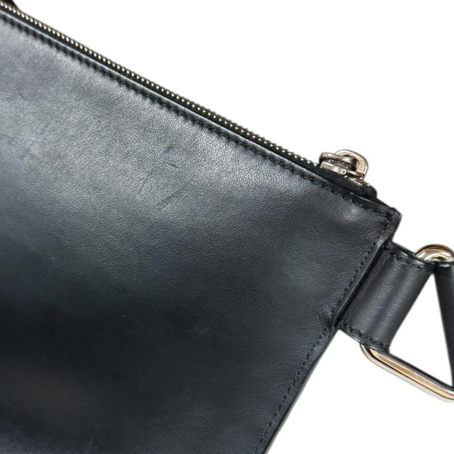 FENDI（フェンディ） ズッカ ショルダーバッグ レザー 7VA437 ブラウン