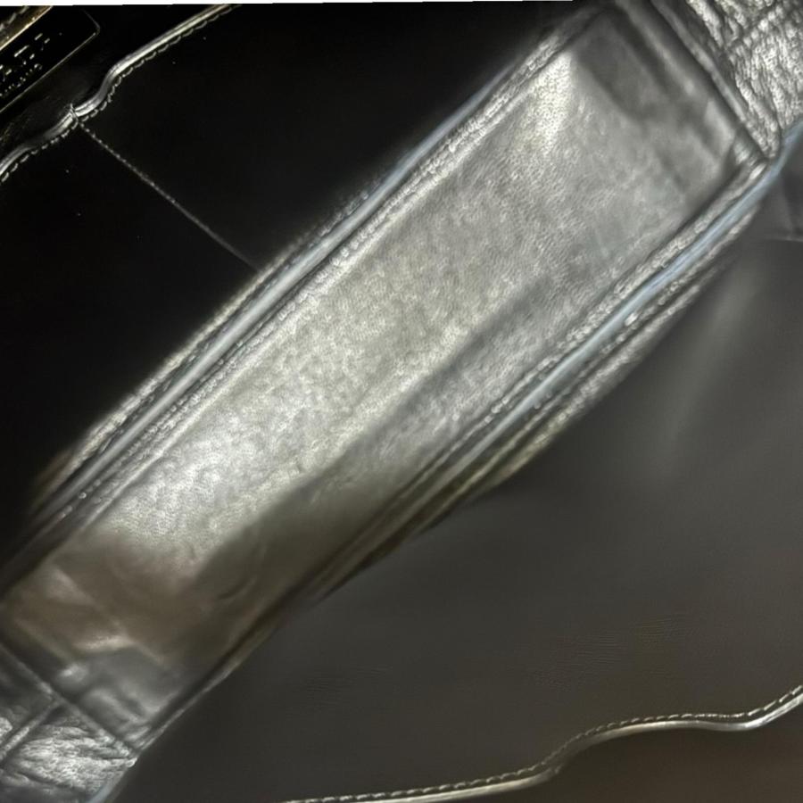 PRADA（プラダ） サフィアーノ ビジネスバッグ レザー ブルー メンズ