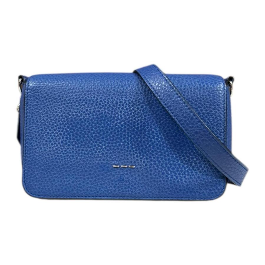 FENDI（フェンディ） ショルダーバッグ レザー 7M0299 ブルー 