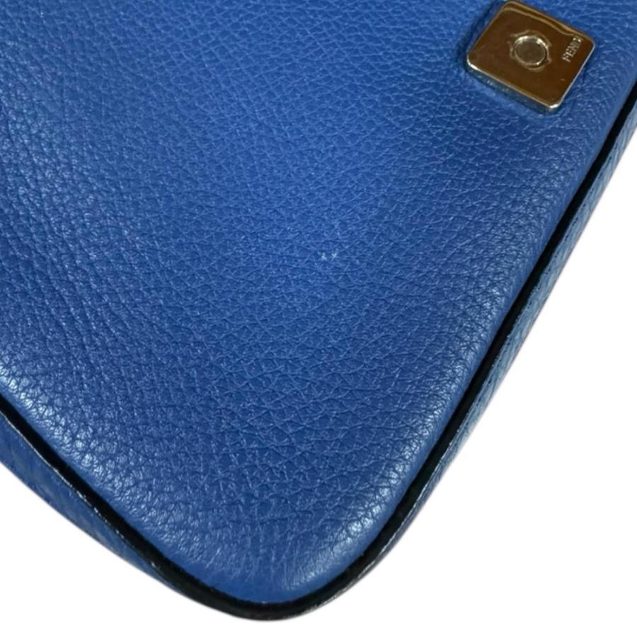 FENDI（フェンディ） ショルダーバッグ レザー 7M0299 ブルー