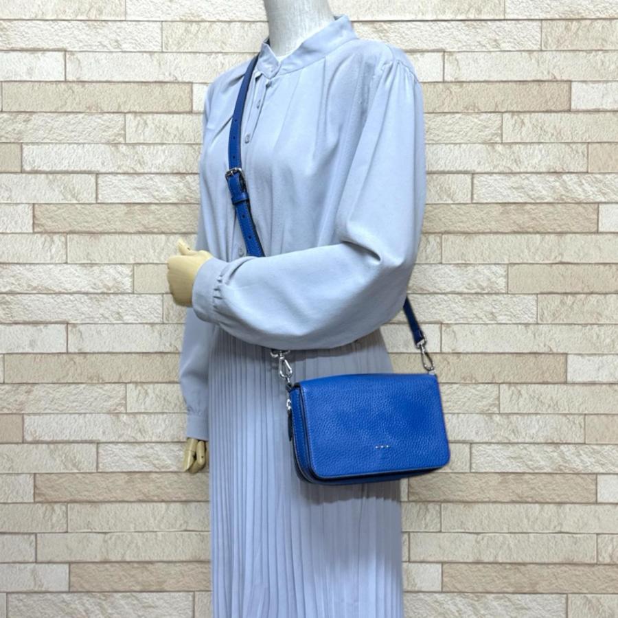 FENDI フェンディ ショルダーバッグ ブルー レディース ブランド FENDI フェンディ バイザウェイミニ ショルダーバッグ レザー ブルー