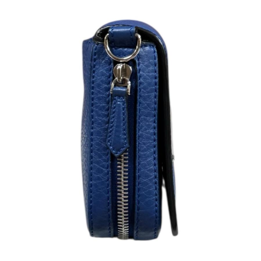 FENDI（フェンディ） ショルダーバッグ レザー 7M0299 ブルー